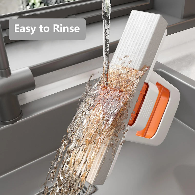 Mini Handheld Desktop Mop Easy To Clean And Fold For Kitchen Counter Cleaning Dirt Free Design Compact Desktop Cleaning Tool