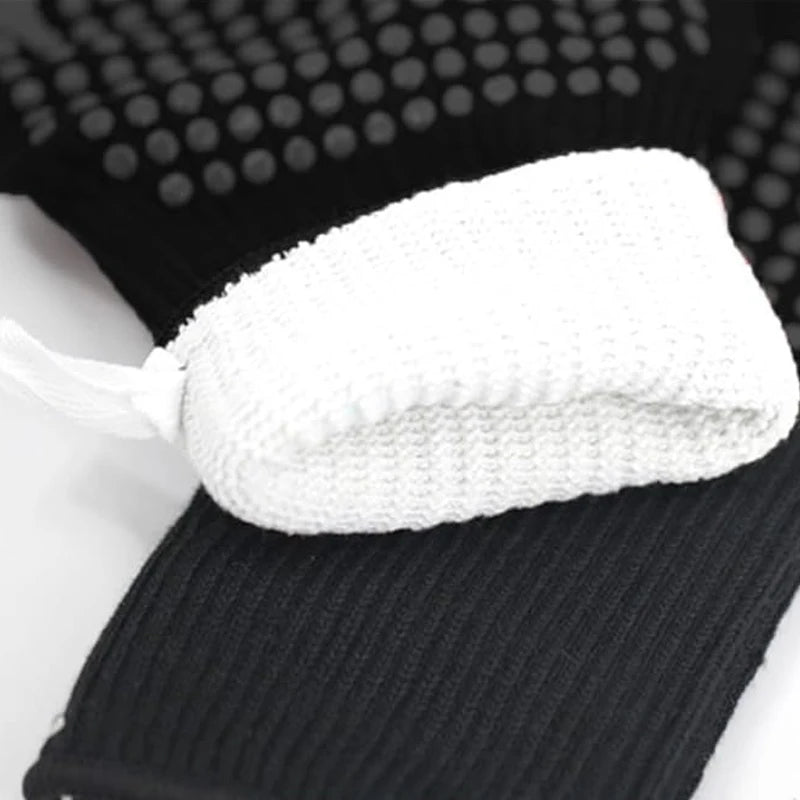 1PC / 1 Pair Oven Gloves, Oven Mitts, Heat Resistant Fireproof Non-Slip Silicone BBQ Grill Gloves for Cooking Barbecue Baking