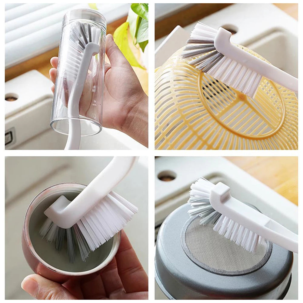 Kitchen Cleaning Brushes For Household Use On Bathtub, Shower, Kitchen, Tile Floors, Sink, Grooves, Window Tracks